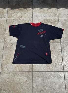 96 North NYC Denim Company Vintage Y2K Embroidered Graphic T-Shirt